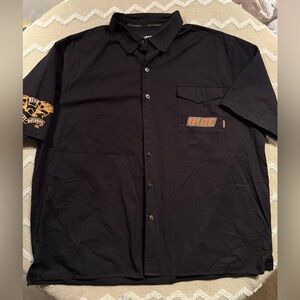 Harley-Davidson Motorcycles button shirt Bike Ride American Legend Sz XXXL